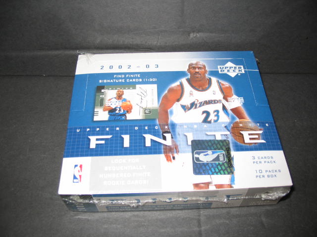 2002/03 Upper Deck Finite Basketball Box (Hobby)