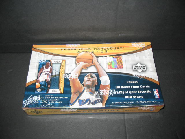2002/03 Upper Deck Hardcourt Basketball Box (Hobby)