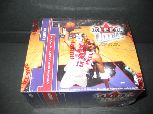 2002/03 Fleer Ultra Basketball Box (Hobby)