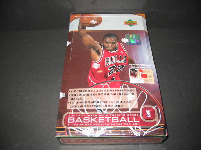 2002/03 Upper Deck Basketball Series 2 Box (Hobby)