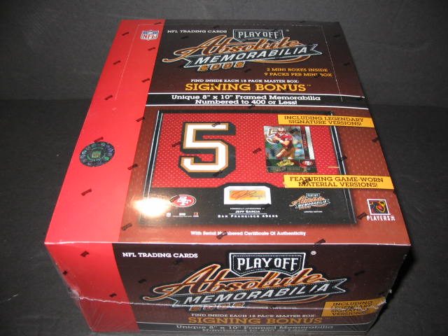 2002 Playoff Absolute Memorabilia Football Box (Hobby)