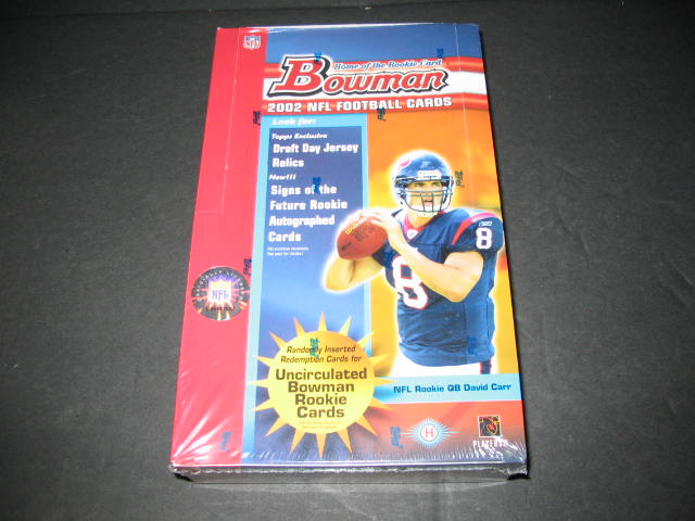 2002 Bowman Football Box (Hobby)