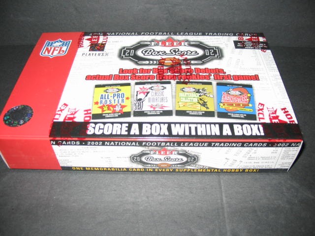 2002 Fleer Box Score Football Box (Hobby)