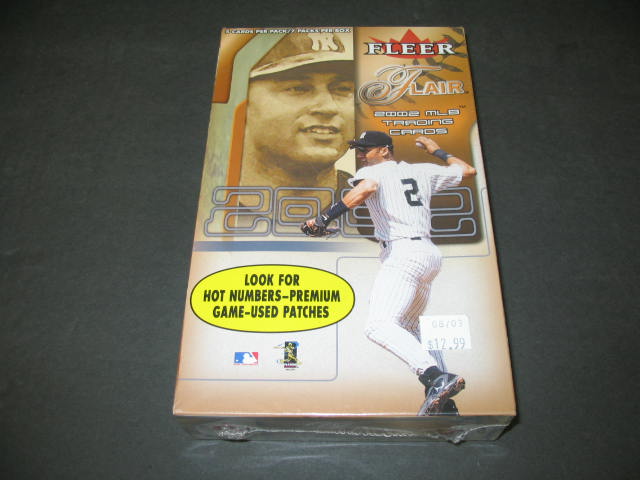 2002 Fleer Flair Baseball Blaster Box (7/5)