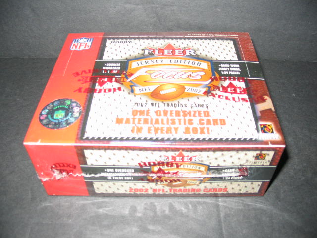 2002 Fleer Focus Football Jersey Edition Box (Hobby)