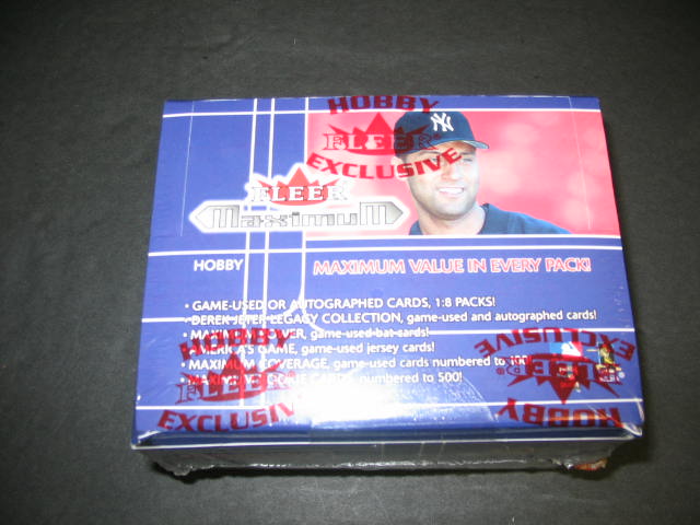 2002 Fleer Maximum Baseball Box (Hobby)