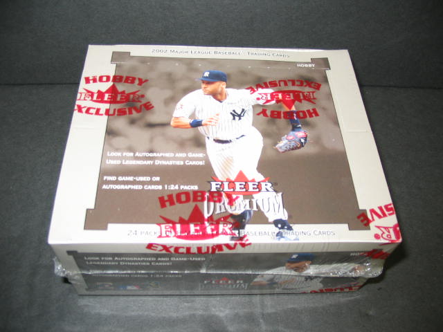 2002 Fleer Premium Baseball Box (Hobby)