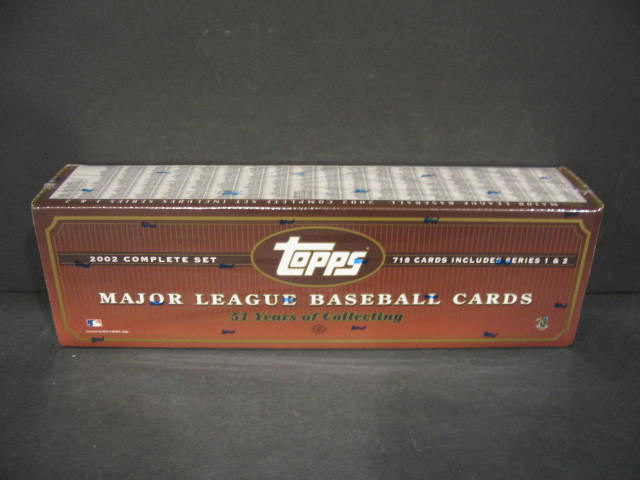 2002 Topps Baseball Factory Set (Hobby) (Brown)