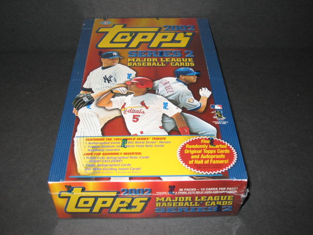 2002 Topps Baseball Series 2 Box (Hobby)