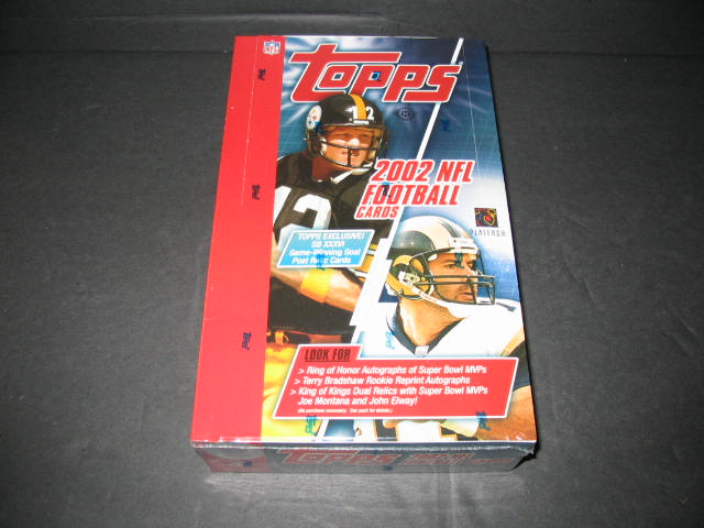 2002 Topps Football Box (Hobby)
