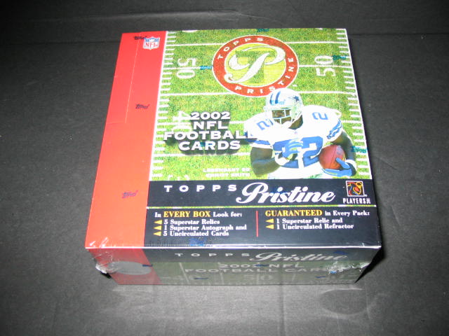 2002 Topps Pristine Football Box (Hobby)