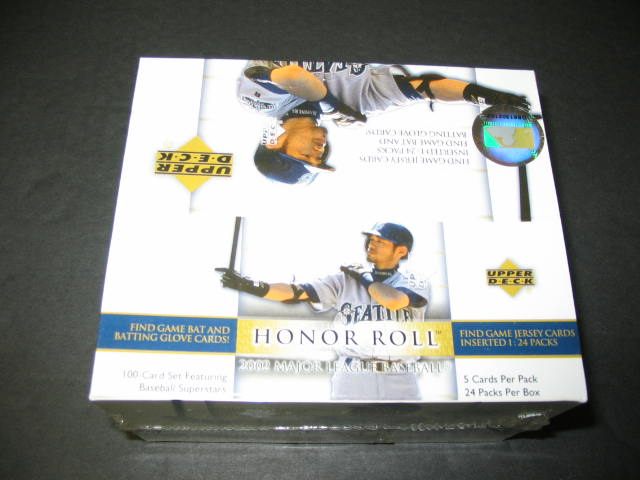 2002 Upper Deck Honor Roll Baseball Box (Hobby)