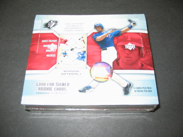 2002 Upper Deck SPx Baseball Box (Hobby)