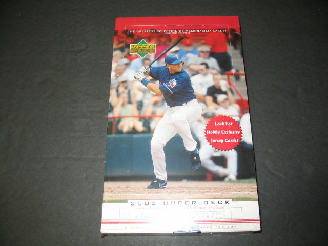 2002 Upper Deck Baseball Series 1 Box (Hobby)