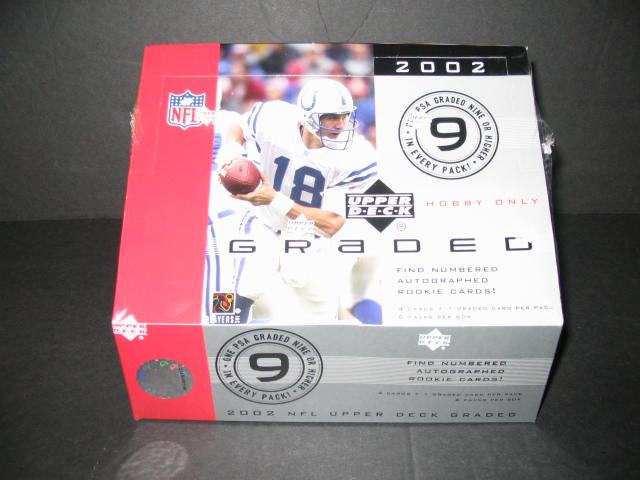 2002 Upper Deck Graded Football Box (Hobby)