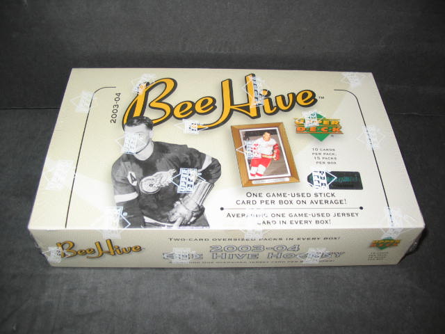 2003/04 Upper Deck Bee Hive Hockey Box (Hobby)