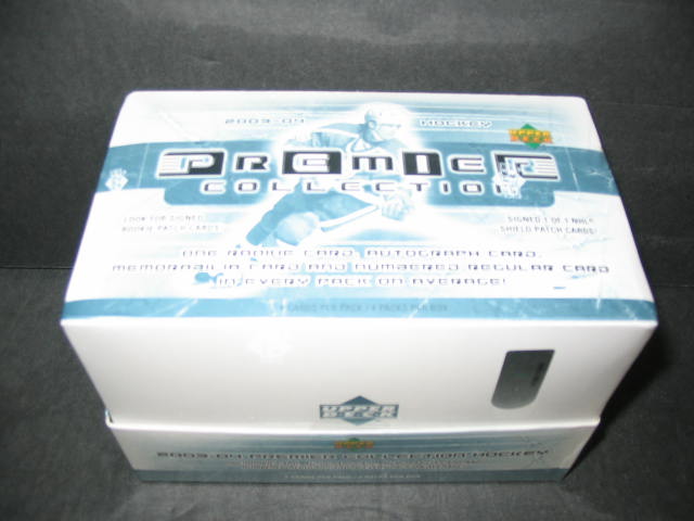 2003/04 Upper Deck Premier Collection Hockey Box (Hobby)