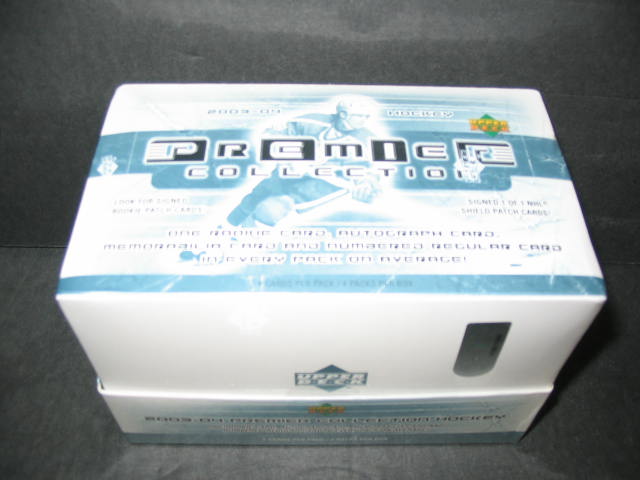 2003/04 Upper Deck Premier Collection Hockey Box (Hobby)