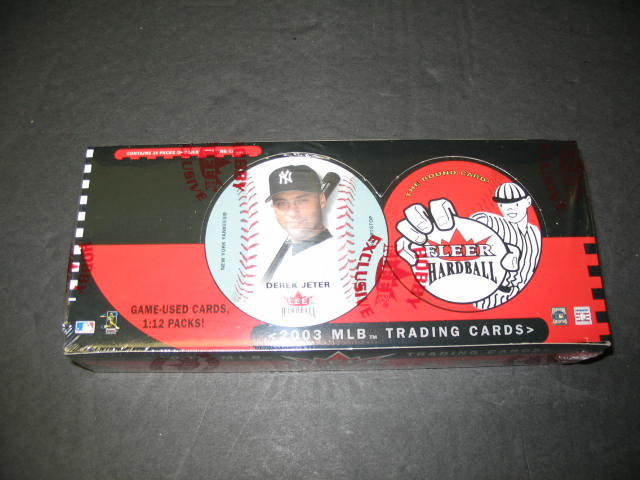 2003 Fleer Hardball Baseball Box (Hobby)