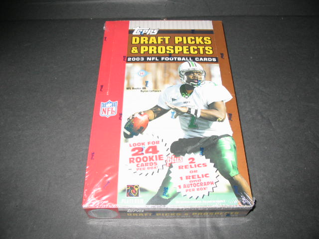 2003 Topps Draft Picks & Prospects Football Box (Hobby)