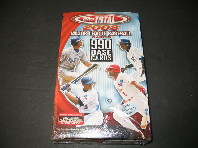 2003 Topps Total Baseball Box (Hobby)