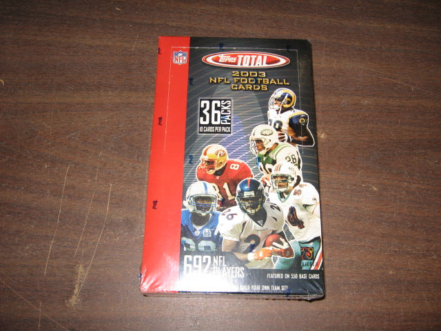 2003 Topps Total Football Box (Hobby)