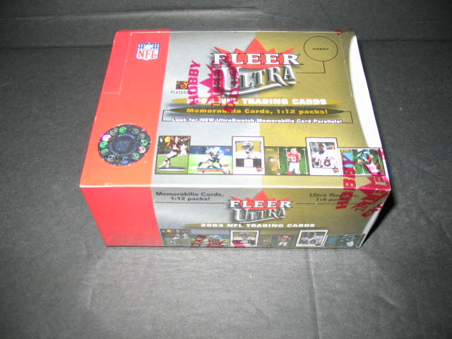2003 Fleer Ultra Football Box (Hobby)