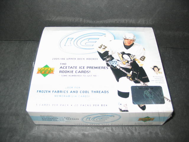 2005/06 Upper Deck Ice Hockey Box (Hobby)