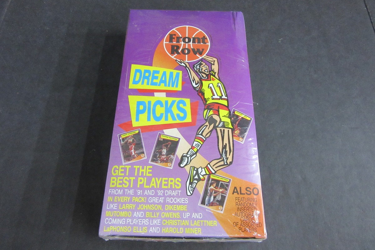 1991/92 Front Row Draft Picks Basketball Box