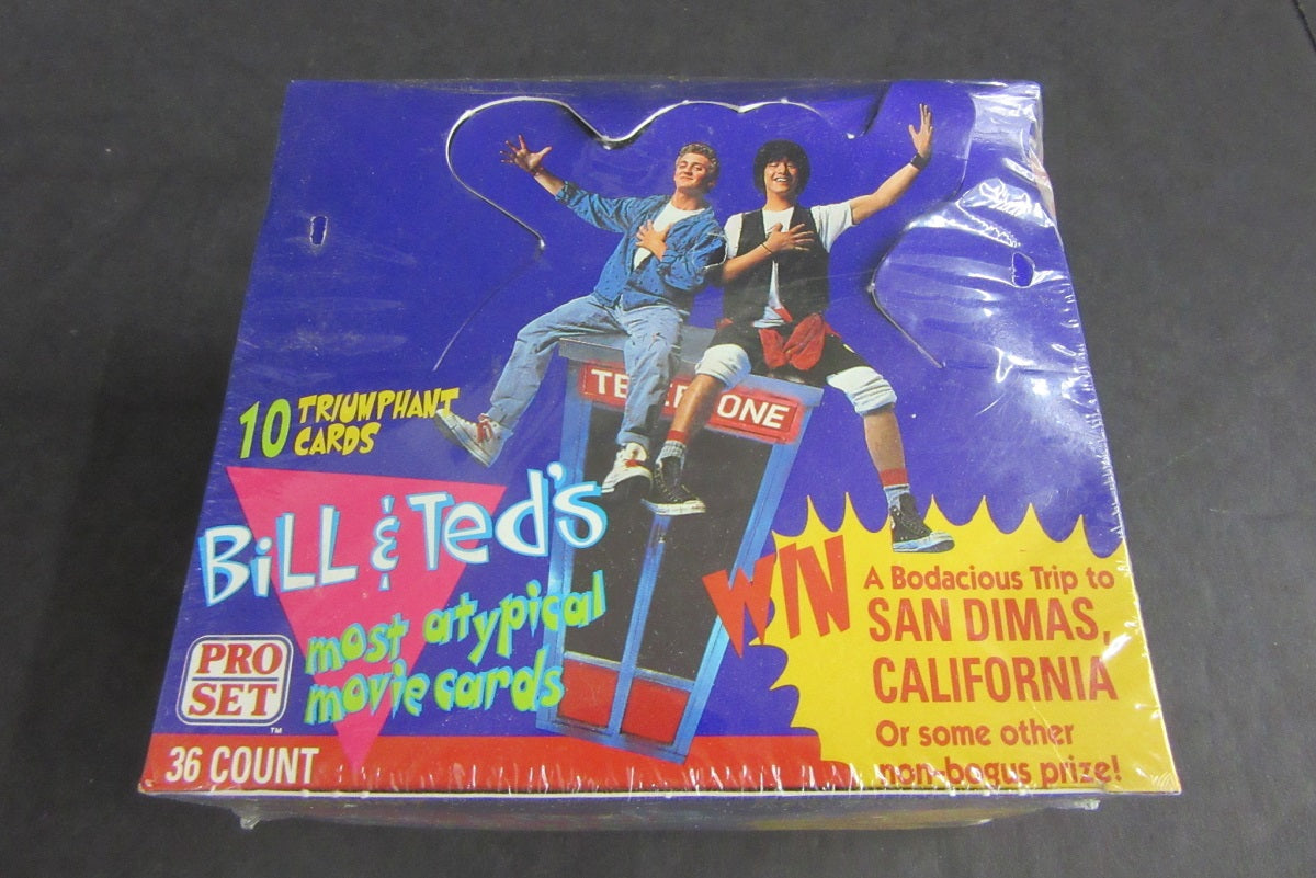 1991 Pro Set Bill & Ted's Excellent Adventure Unopened Box