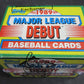 1989 Topps Baseball Major League Debut Factory Set (FASC)