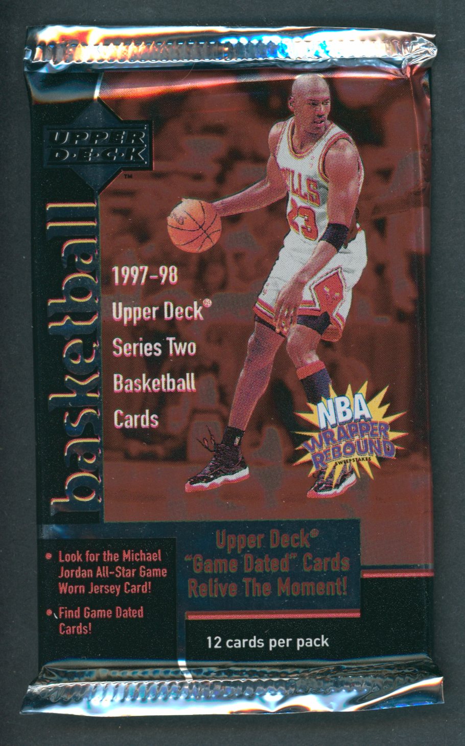 1997/98 Upper Deck Basketball Unopened Series 2 Pack (Hobby) (/12)