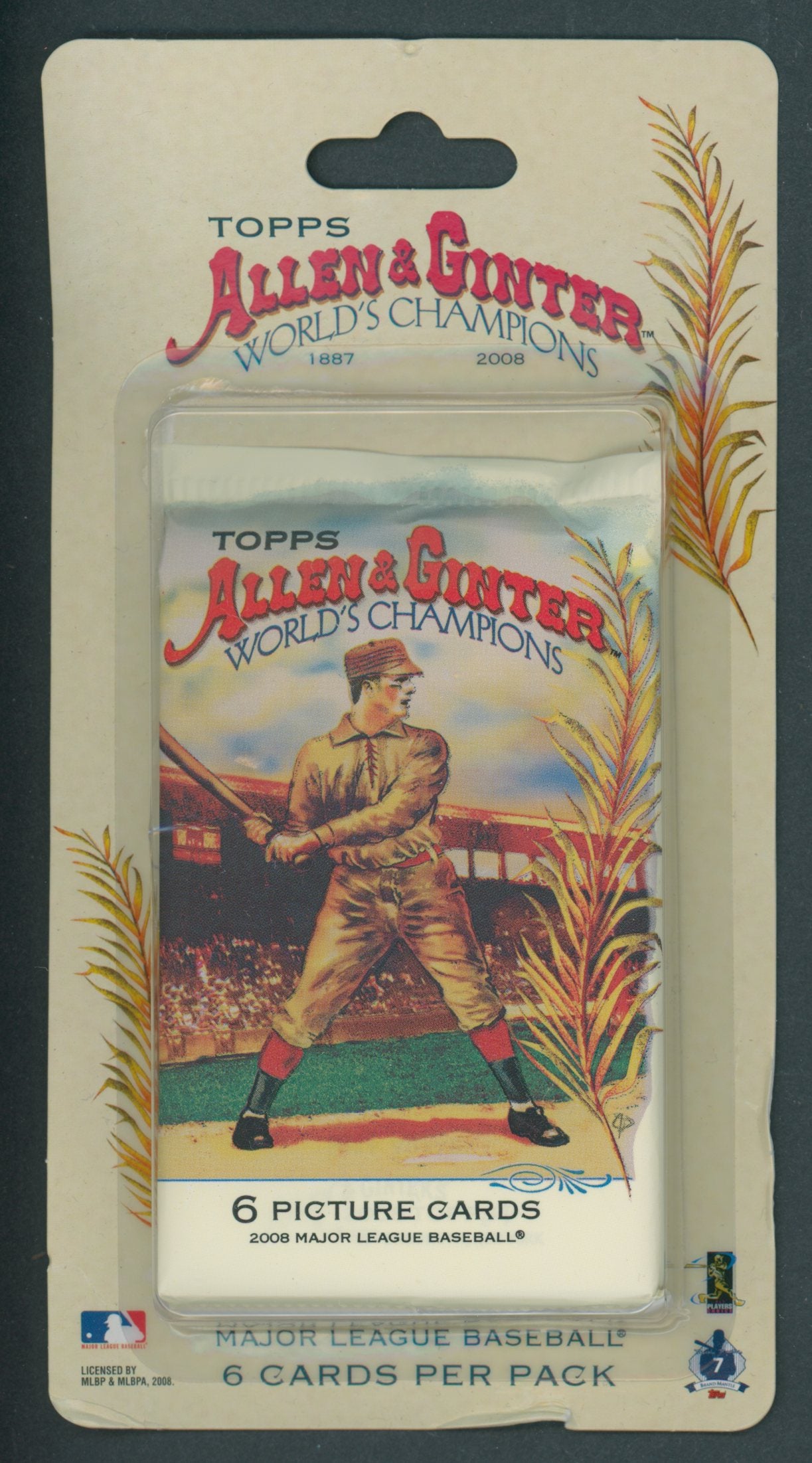 2008 Topps Allen & Ginter World's Champions Unopened Pack