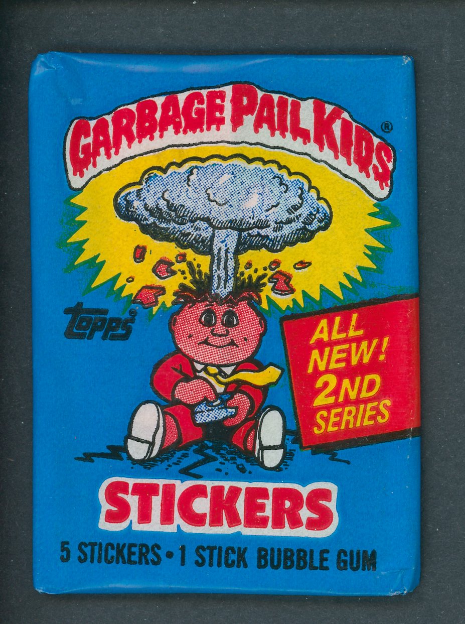 1985 Topps Garbage Pail Kids Series 2 Unopened Wax Pack (w/o price)