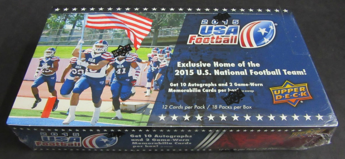 2015 Upper Deck USA Football Box (Hobby)
