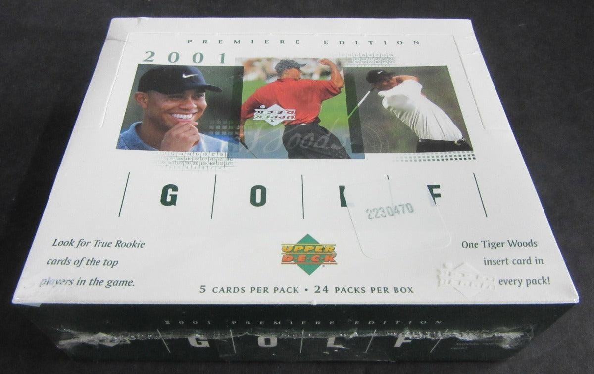 2001 Upper Deck Golf Box (Hobby)