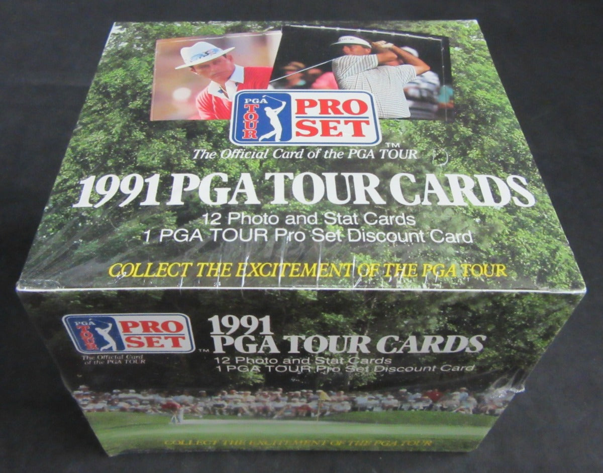 1991 Pro Set PGA Tour Golf Box
