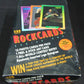 1991 Brockum RockCards Series 1 Box