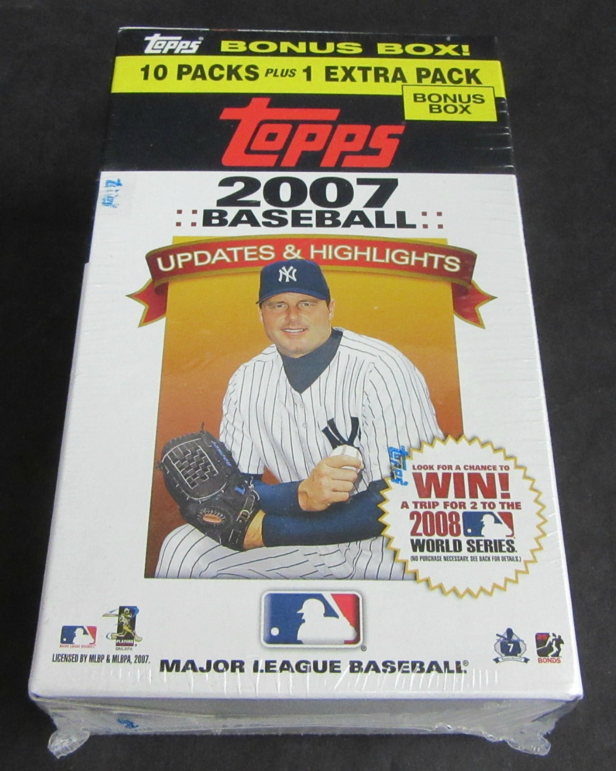 2007 Topps Baseball Updates & Highlights Blaster Box (11/6)