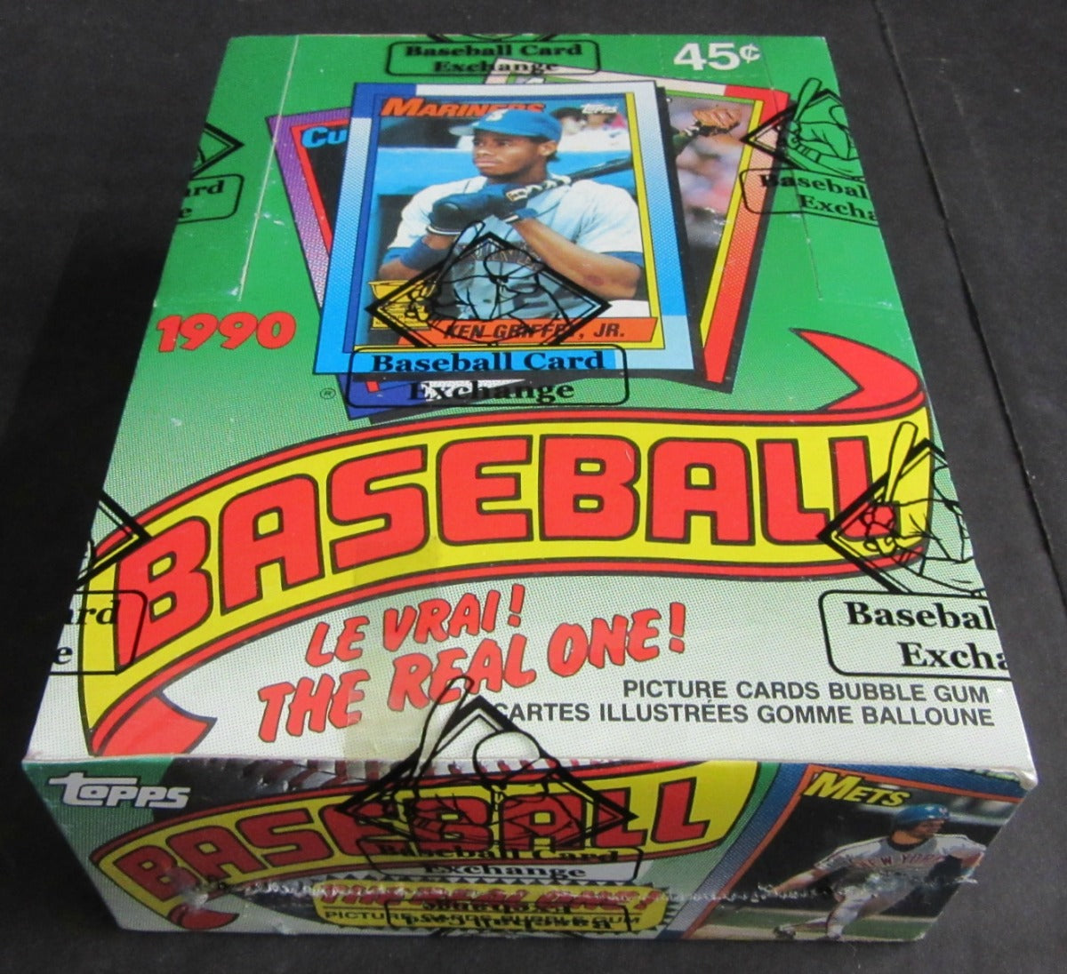 1990 OPC O-Pee-Chee Baseball Unopened Wax Box (Tape) (BBCE)