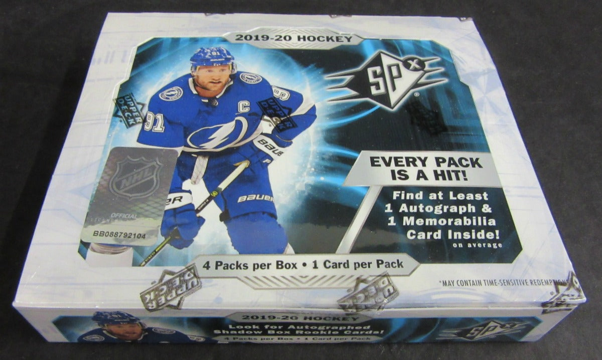 2019/20 Upper Deck SPX Hockey Box (Hobby)