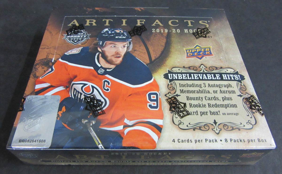 2019/20 Upper Deck Artifacts Hockey Box (Hobby)