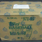 1998 Topps Football Blaster Box (22/8)