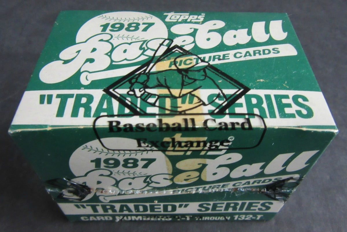 1987 Topps Baseball Traded Factory Set (Tape Intact) (BBCE)