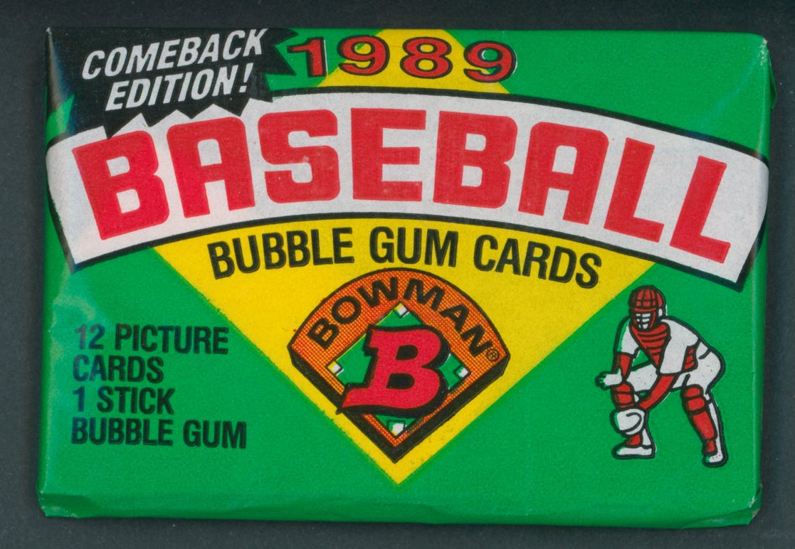 1989 Bowman Baseball Unopened Wax Pack