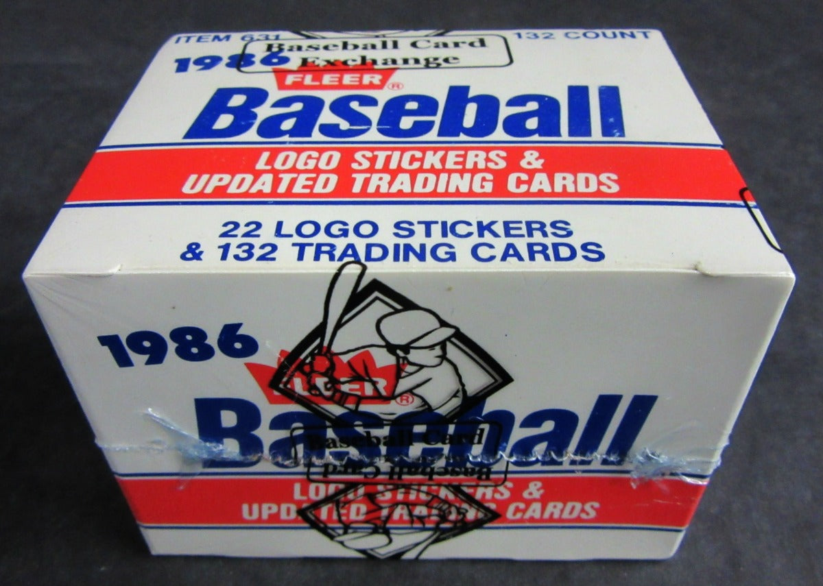 1986 Fleer Baseball Update Factory Set (FASC)