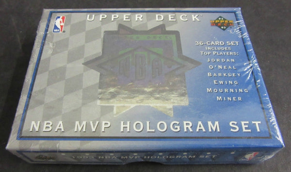 1992 1992/93 Upper Deck Basketball NBA MVP Hologram Factory Set – Baseball  Card Exchange