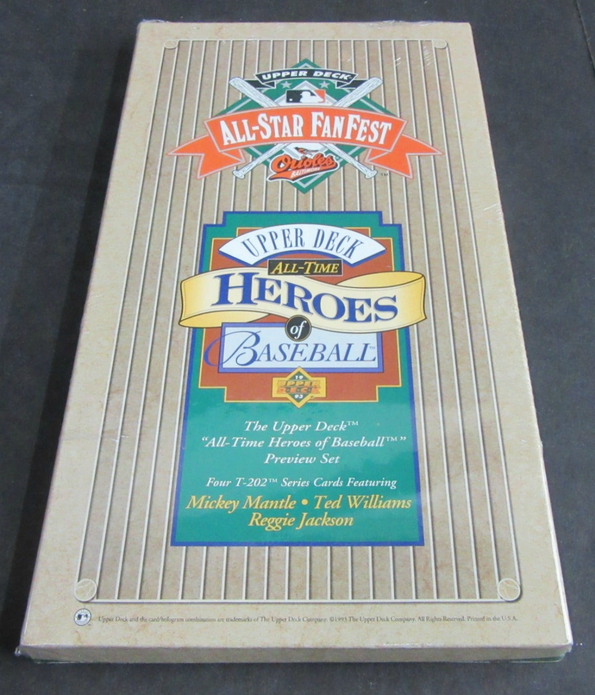 1993 Upper Deck Baseball All-Star Fanfest Factory Set