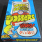 1974 Topps Wacky Package Posters Unopened Box (BBCE)
