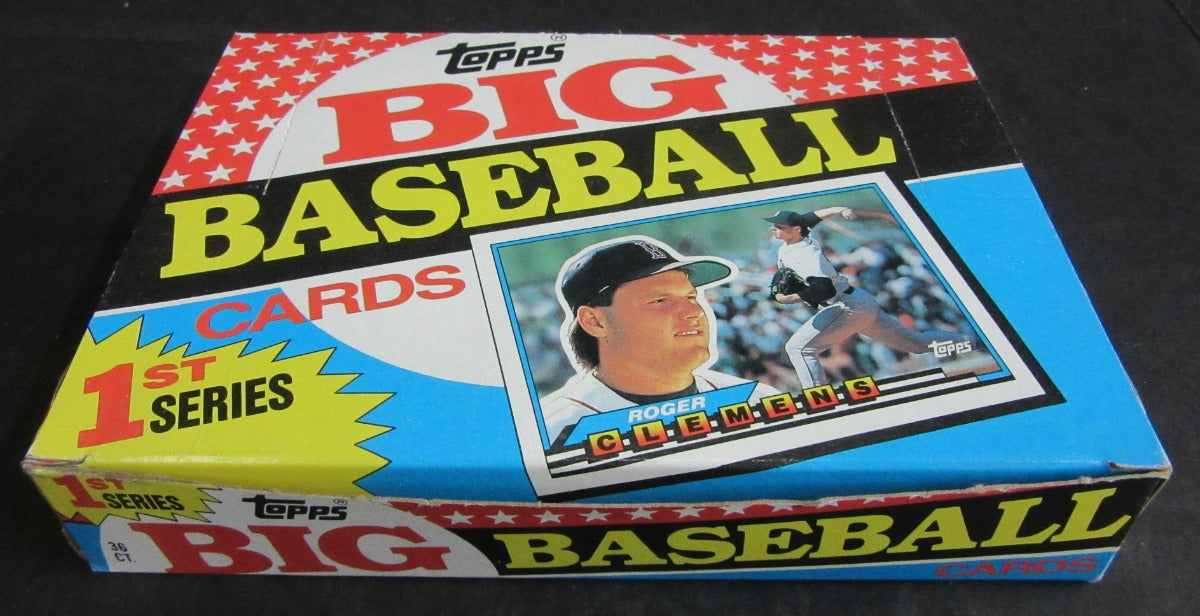 1989 Topps Big Baseball 1st Series Unopened Box